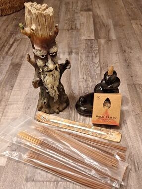 Incense Holder And Scents Bundle